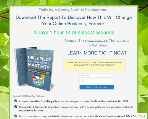 Traffic Ivy Plus Profit Funnel Bonus – Traffic Ivy