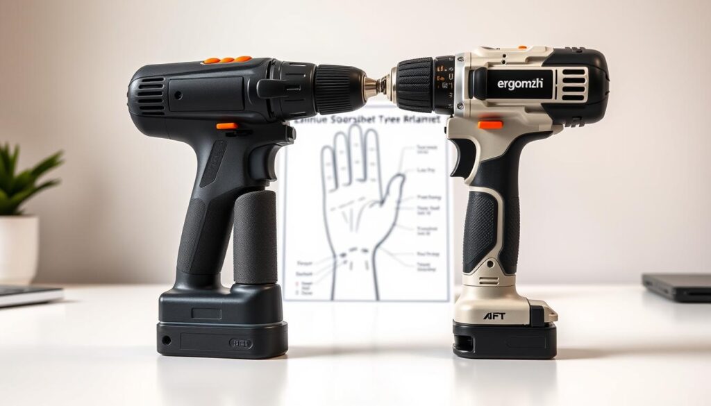 drill ergonomics comparison