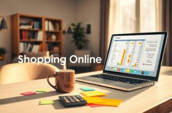 online shopping budget